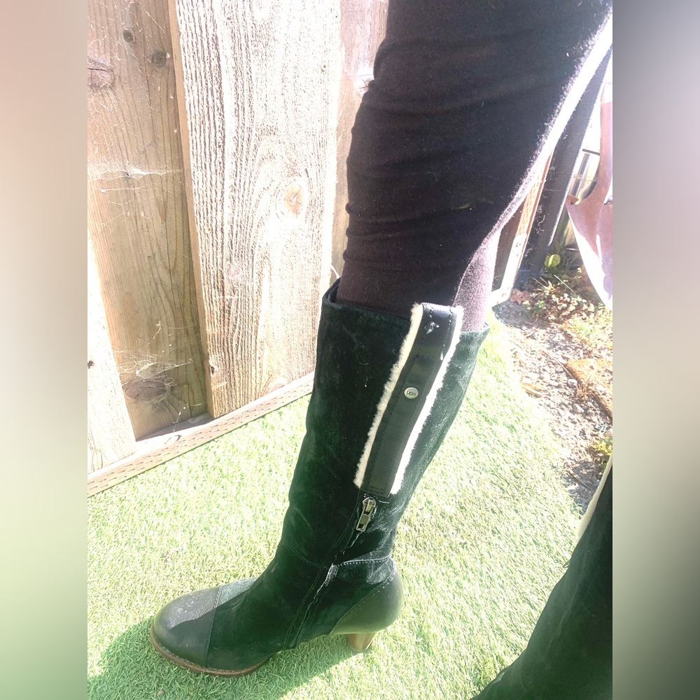 Ugg heeled boots